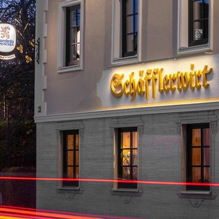 Hotel Schaefflerwirt Ашгайм Екстер'єр фото